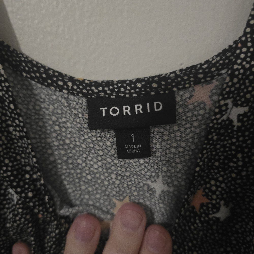 Torrid Size 1 Moon And Star Print Ava Cami - Picture 3 of 4